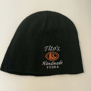 Titos Handmade Vodka Black Beanie